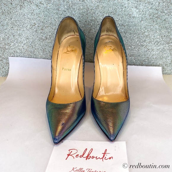 ♥️ Sold LOUBOUTIN Tissu Scarabe So Kate 120 pump - Picture 3 of 8